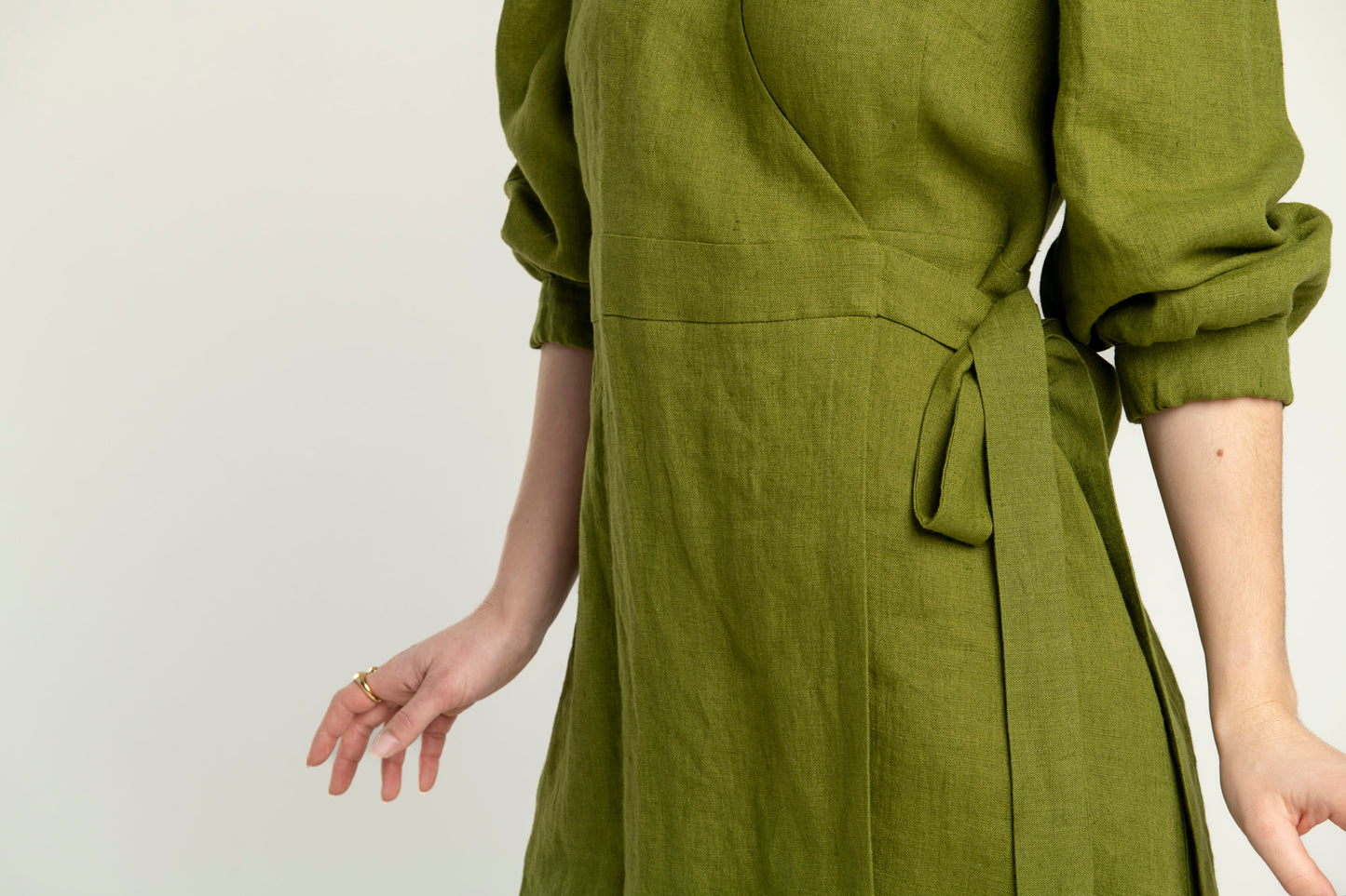 Short Linen Dress "Madeleine" (various colors)