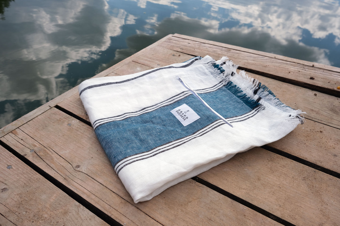 Grand Duchess - linen towel; linen blanket; wide linen blanket; linen beachtowel; wide linen blanket; linen beach blanket; pure linen beach towel; 100% linen beach blanket