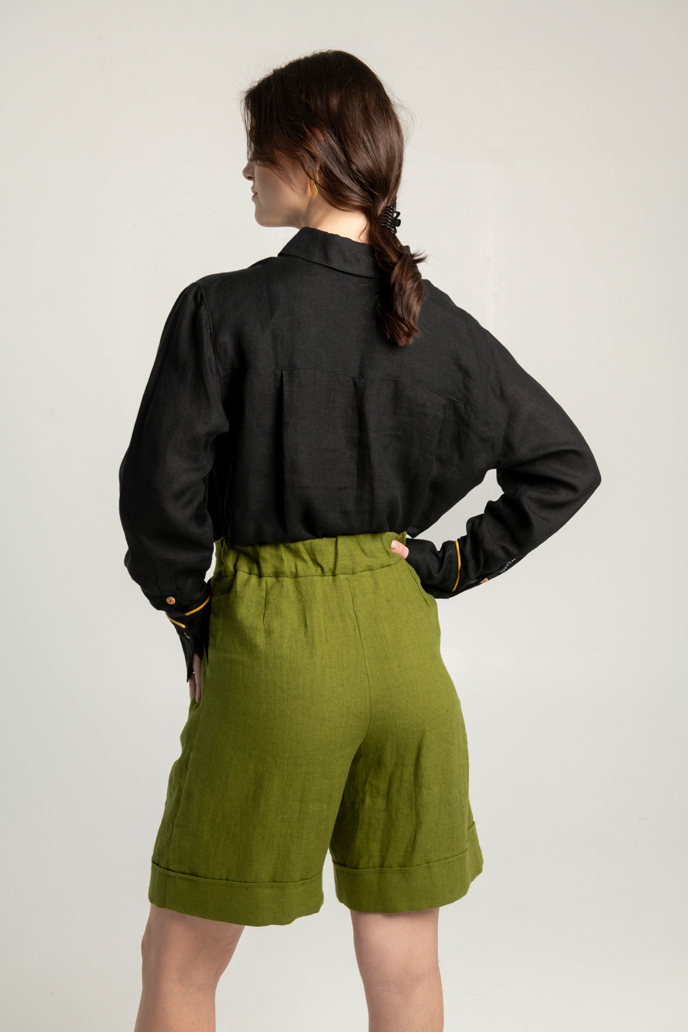 Bermuda linen shorts "Brooklyn" (various colors)
