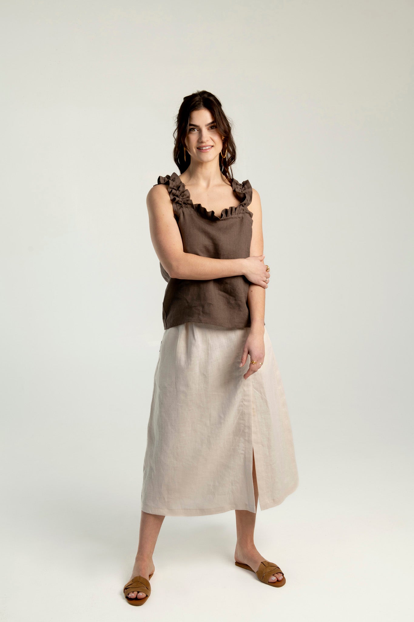 Linen top "Adventurer II" (various colours)