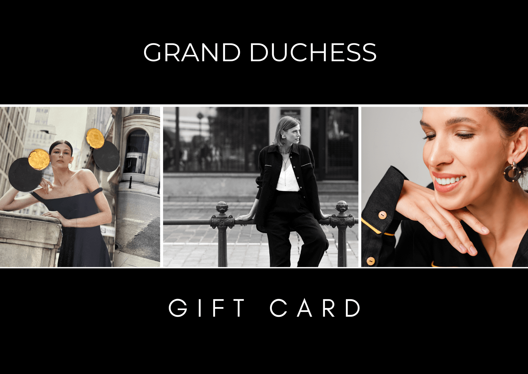 Grand Duchess gift coupon; gift card; gift voucher