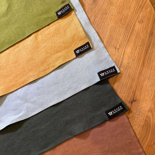 Grand Duchess Soft linen towel; kitchen linen towel; dish towel; towel for table decor; playful kitchen towels various colors